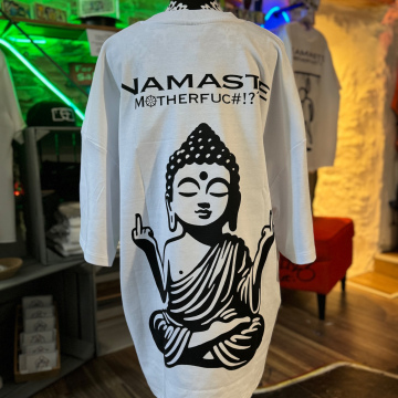Namaste Motherfuckers – ZENFUCKED Unikat-T-Shirt Größe: XXL